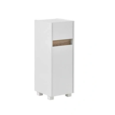 Abbildung von Schildmeyer Midischrank 146312 Cosmo, 30,2 x 84,8 33 cm (BxHxT), weiß