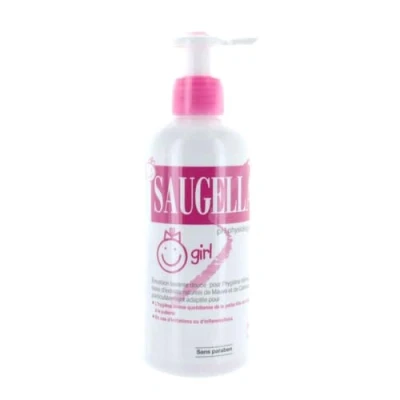 Abbildung von Saugella Girl Waschmittel Emulsion, sanft, Flasche mit Pumpe, 200 ml