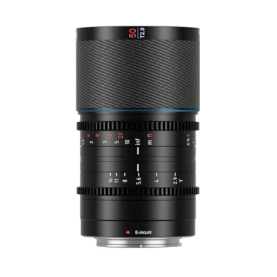 Abbildung von SIRUI Saturn 50 mm T2.9 1.6X Vollformat Kohlefaser anamorphe Linse, Cine Objektiv weniger als 500 g (Nature Flares, E Mount)
