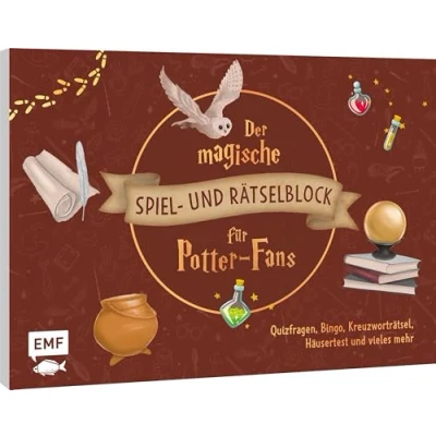 Abbildung von Michael Fischer Spiel Der magische und Rätselblock für Harry Potter Fans