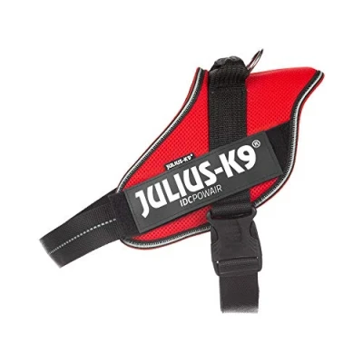 Abbildung von Julius K9 IDC POWAIR Hundegeschirr, Größe: 2, rot, 71 96 cm
