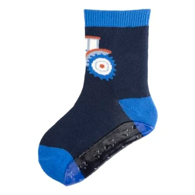 Abbildung von Sterntaler Fliesen Flitzer Socken für Kinder, Größe: 19/20, Marine