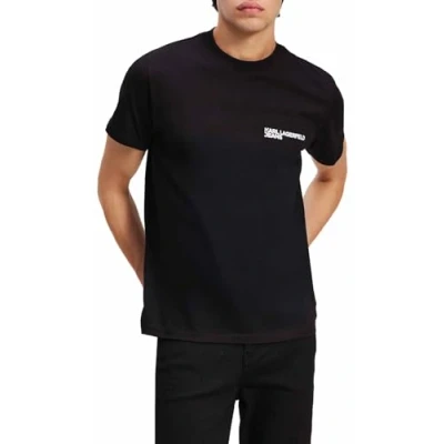 Abbildung von Karl Lagerfeld Jeans LOGO Tshirt print, Herren, Größe: Small, Black
