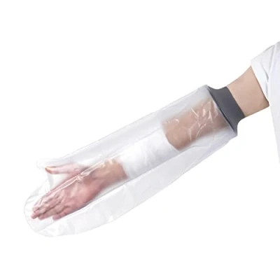 Abbildung von EVERCRYO wasserdichter Gipsverband für Erwachsene, Dusche, Bad wiederverwendbarer Gips und Verbandschutz Schutz gebrochenen Arm (Grau)