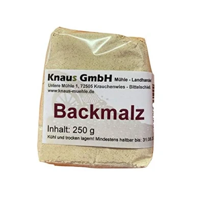 Abbildung von Backmalz zum Brot Backen Malz (250 g)
