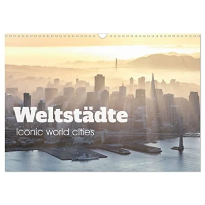 Abbildung von Weltstädte Iconic world cities (Wandkalender 2025 DIN A3 quer), CALVENDO Monatskalender