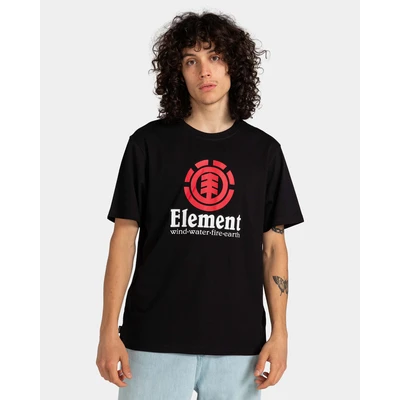 Abbildung von Element Vertical Tshirt print, Herren, Größe: Medium, Flint black