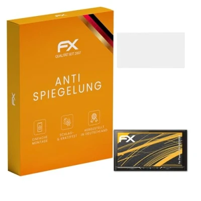 Abbildung von atFoliX Panzerfolie kompatibel mit Pioneer SPH DA230DAB Schutzfolie, entspiegelnde und stoßdämpfende FX Folie (3X)