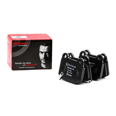 Abbildung von BREMBO P 56 048 Bremsbelagsatz mit akustischer Verschleißwarnung ohne Zubehör SUBARU: WRX Limousine, Impreza II III Limousine