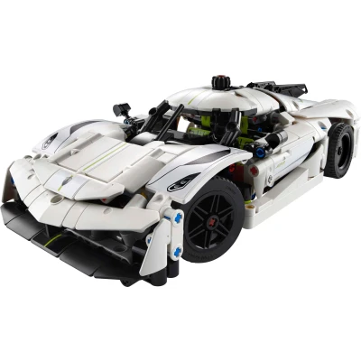 Abbildung von LEGO® Konstruktionsspielsteine Technic 42184 Koenigsegg Jesko Absolut Supersportwagen in Weiß