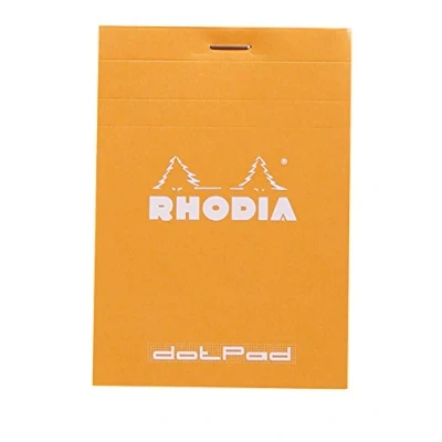 Abbildung von 10 x Rhodia Notizblock DotPad Nr. 12 8,5x12cm 80 Blatt 80g Dot Grid or