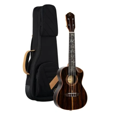 Abbildung von Ortega Guitars Konzert Ukulele elektro akustisch Elite Series inklusive Gigbag Solid Ziricote (RUET ZC)