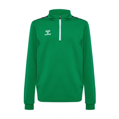 Abbildung von Hummel Authentic HALF Sweatshirt für Kinder, Größe: 116, Jelly bean