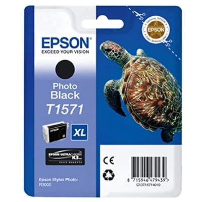 Abbildung von Epson T1571 (C13T157140) Druckerpatrone Schwarz