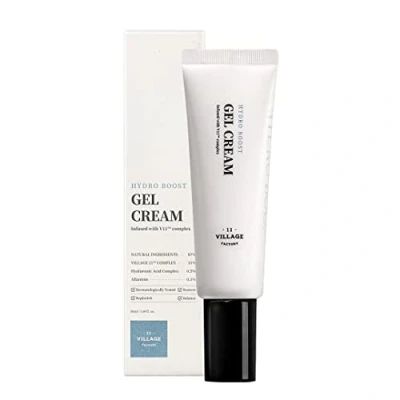Abbildung von [VILLAGE 11 FACTORY] HYDRO BOOST Gel CREAM (50ml) Koreanische Hautpflege Feuchtigkeitsspendende und beruhigende Gesichtscreme Hyaluronsäure Kamille 87% natürliche Inhaltsstoffe vegane