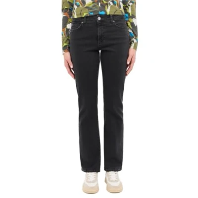 Abbildung von Mustang Style Crosby Jeans Relaxed Fit, Damen, Größe: 27x30, Schwarz