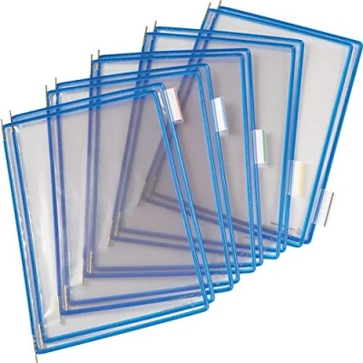 Abbildung von Tarifold Technique Sichttafeln PVC für Tischelement A4 10 Stück schwarz
