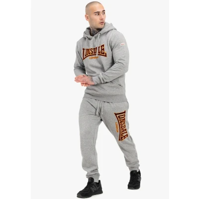 Abbildung von Lonsdale Jogginghose, Herren, Größe: XXL, Marl grey oxblood yellow
