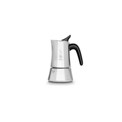 Abbildung von Bialetti Moon Exclusive, Mokka Kanne, Edelstahl, 4 Tassen, Thermoplast, 1 Stück(e)