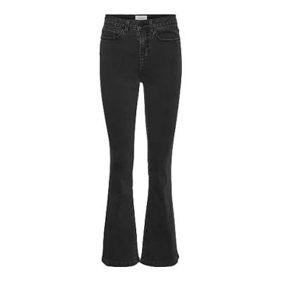 Abbildung von Noisy May Nmsallie Flared Jeans, Damen, Größe: 30x30, Dark grey denim