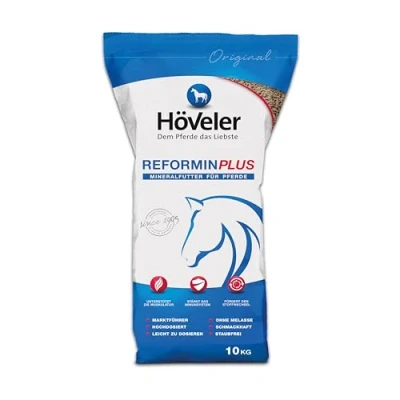 Abbildung von Höveler Reformin Plus 10 kg Mineralfutter für alle Pferde Mineralstoffe, Spurenelemente und Vitamine optimale &amp; bedarfsgerechte Versorgung Mineralfuttermittel