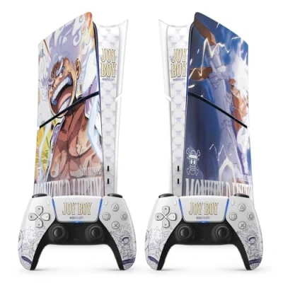 Abbildung von PS5 Skin Gear 5 Sticker, Aufkleber für Playstation 5, Konsole und Controller, Slim Edition Digital, (2 Controller)