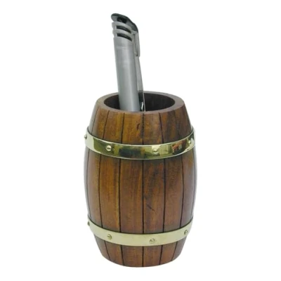 Abbildung von Sea Club Stifthalter maritime Deko Holz/Messing Ø=7cm