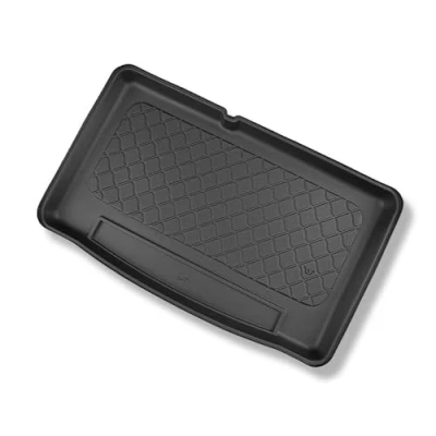 Abbildung von Mossa Kofferraumwanne kompatibel mit Volkswagen e up! Hatchback (09.2019 ) Kofferraummatte rutschfest Schutzmatte G