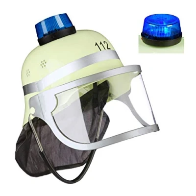 Abbildung von relaxdays Feuerwehrhelm Kinder mit Blaulicht