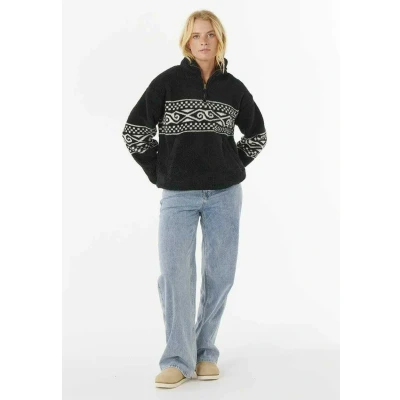 Abbildung von Rip Curl Fleecepullover, Damen, Größe: XS, Washed black