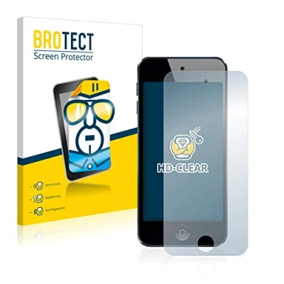 Abbildung von BROTECT (2 Stück Schutzfolie für Apple iPod Touch (5. Gen.) Displayschutz Folie Ultra Klar