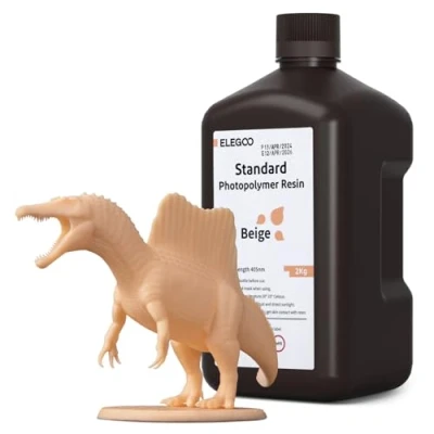 Abbildung von ELEGOO Resin 3D Drucker Beige 2000g, LCD 405nm UV Schnelle Aushärtung Standard Printer