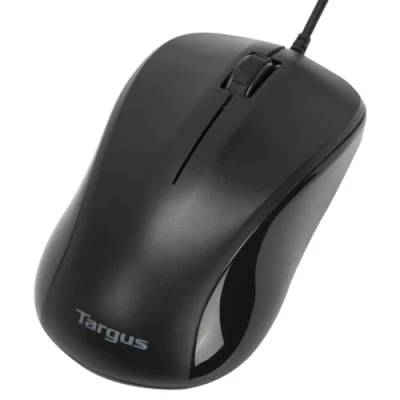 Abbildung von Targus AMU30EUZ 3 Button Optical USB Mouse, Schwarz