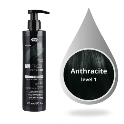 Abbildung von Lisap Refresh Color Mask 250ml Anthracite