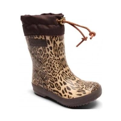 Abbildung von Bisgaard Unisex Kinder Thermo Gummistiefel, Leopard, 34 EU