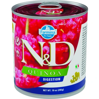 Abbildung von N&amp;D Quinoa Nassfutter für Hunde Digestion Lamm 285 gr.