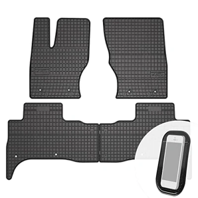 Abbildung von Gummimatten Auto Fußmatten Gummi Automatten Passgenau 4 teilig Set passend für Land Rover Range Sport ab 2013