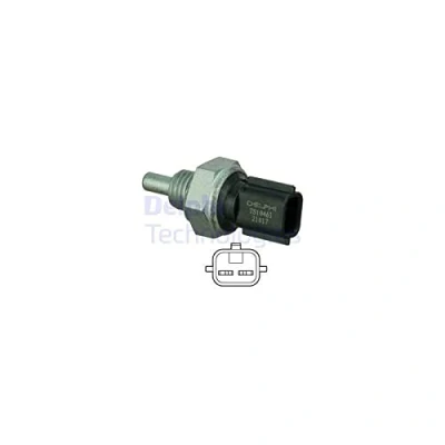 Abbildung von DELPHI TS10461 Kühlmitteltemperatursensor RENAULT: MEGANE 3 Coupe, TWINGO 2, Grandtour, DACIA: Duster SUV, Lodgy, Dokker Kombi