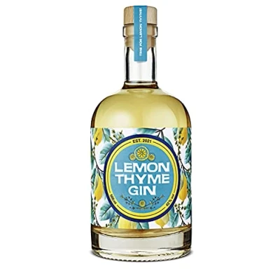 Abbildung von Wajos Lemon Thyme Gin 500ml, 42% vol. für Cocktails &amp; Tonic. Ideal als Geschenkset Liebhaber