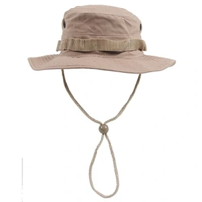 Abbildung von MFH Outdoorhut US GI Buschhut, mit Kinnband, Boonie, Rip Stop, khaki (1 St)