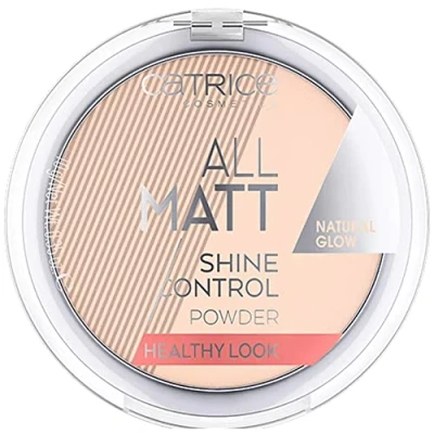 Abbildung von Catrice All Matt Shine Control Powder Healthy Look, Puder, Nr. 100 Neutral Fresh Beige, nude, für Mischhaut, fixierend, langanhaltend, mattierend, strahlend, matt, vegan, Nanopartikel frei (10g)