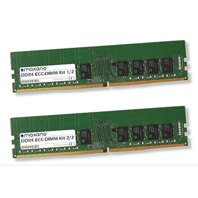 Abbildung von Maxano 32GB Kit 2X 16GB RAM kompatibel mit Dell PowerEdge T150 (PC4 25600 ECC DIMM Arbeitsspeicher)