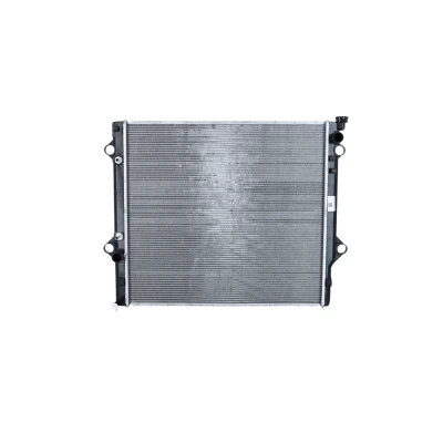 Abbildung von NRF 56104 Kühler, Motorkühlung Aluminium 649 595 17 mit Anbauteilen Kühlrippen gelötet TOYOTA: Land Cruiser Prado 150, 120