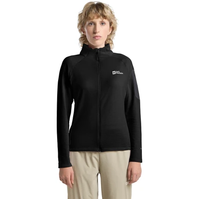 Abbildung von Jack Wolfskin Trainingsjacke, Damen, Größe: Large, Black