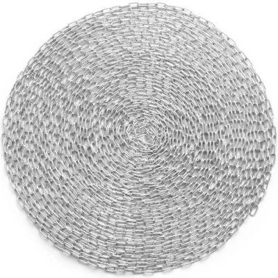 Abbildung von VEVOR Stahlkette Kohlenstoffstahl Gliederkette Absperrkette Kette 3mmx30,48m