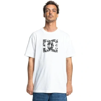 Abbildung von DC Shoes Short Sleeves Tshirt print, Herren, Größe: XL, Wbb white