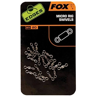 Abbildung von Fox Edges Micro Rig Swivels 20 Stück