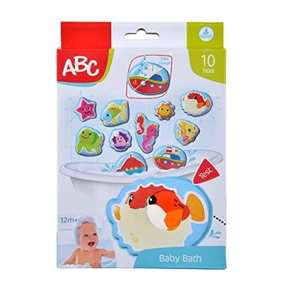 Abbildung von ABC Dickie Simba Badespielzeug Kleinkindwelt Magisches Badepuzzle 10 Teile 104010196