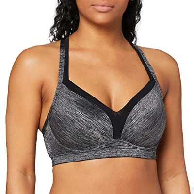 Abbildung von Dorina Outrun PUSH UP Sport BH, Damen, Größe: 80C, Grey melange