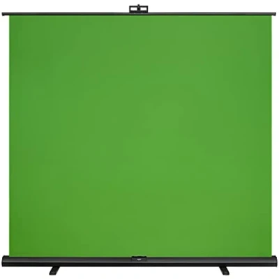 Abbildung von Elgato Green Screen XL Extrabreites 2x1.82m Chroma Key Panel, Faltenfreies Material für Hintergrundentfernung Streaming, Videokonferenzen auf Instagram, YouTube, TikTok, Zoom, Teams, OBS